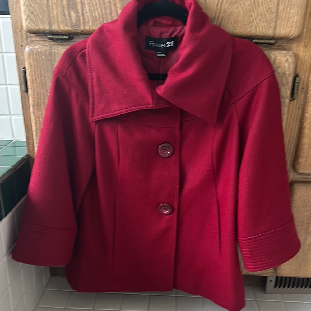 Forever 21 Women's Red Jacket